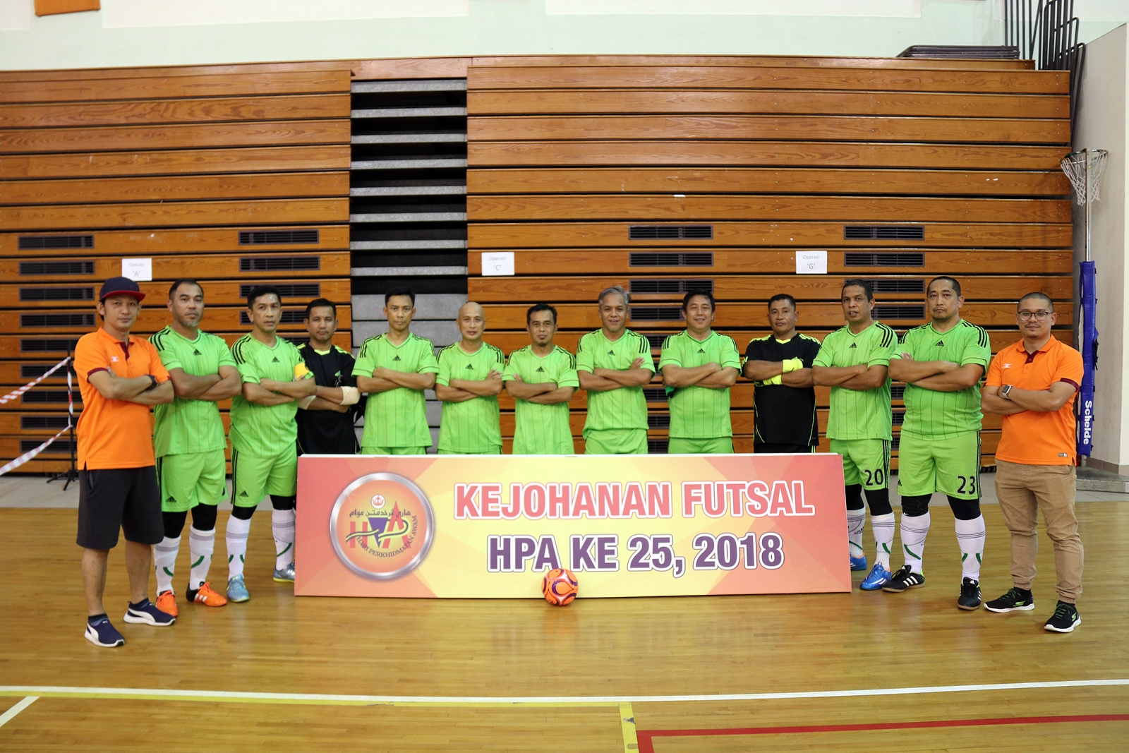 2_Kementerian Pembangunan sertai Kejohanan Futsal HPA Ke-25.JPG