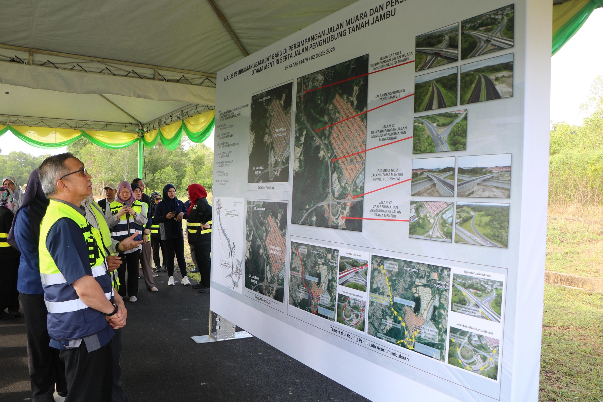 3_Jejambat di persimpangan Jalan Utama Mentiri dan Jalan Muara dibuka.jpeg