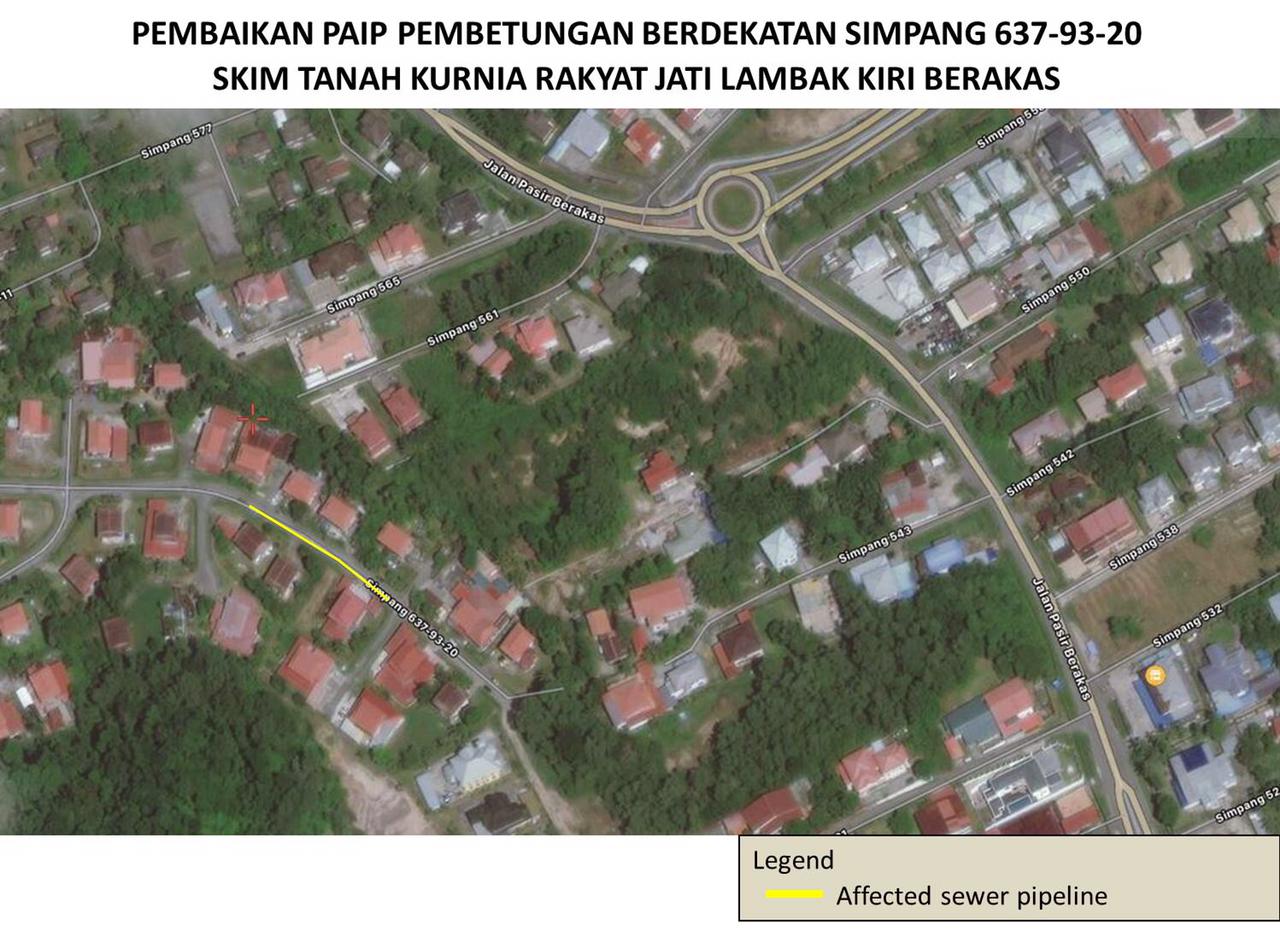 Pembaikan paip pembetungan berdekatan spg 637.jpg