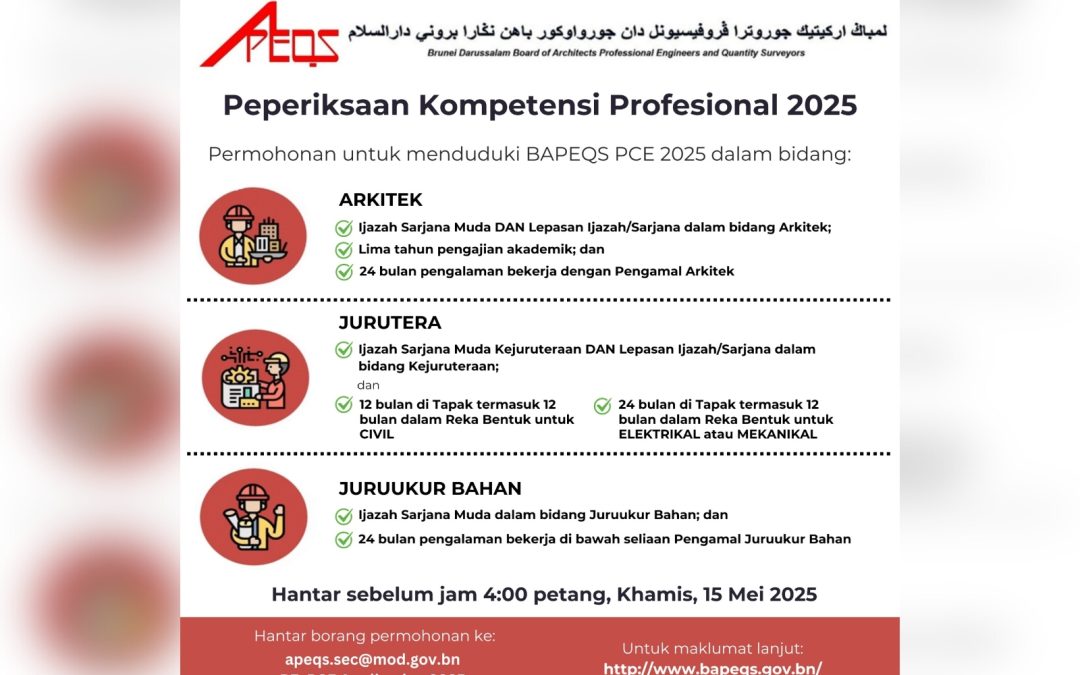 Peperiksaan Kompetensi Profesional 2025