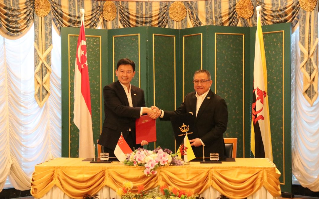 MoU Brunei-Singapura Dalam Kerjasama Persekitaran Binaan Mampan Dimeterai