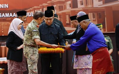 Penyempurnaan Penganugerahan Anak-Anak Kunci Rumah Bagi Daerah Brunei-Muara