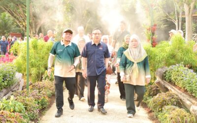 Perasmian Pertunjukan Seni Landskap, Bunga-Bunga Hidup 2026